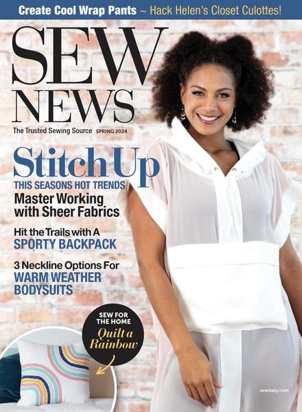 Sew News – Spring 2024 Cover
