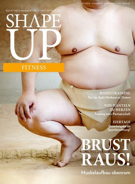 shape UP Fitness – Marz-April 2024 Cover