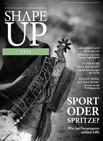 shape UP Vita – Marz-April 2024 Cover