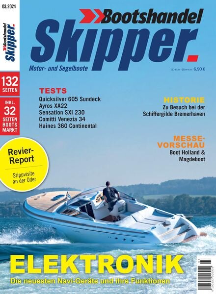Skipper Bootshandel – Marz 2024 Cover
