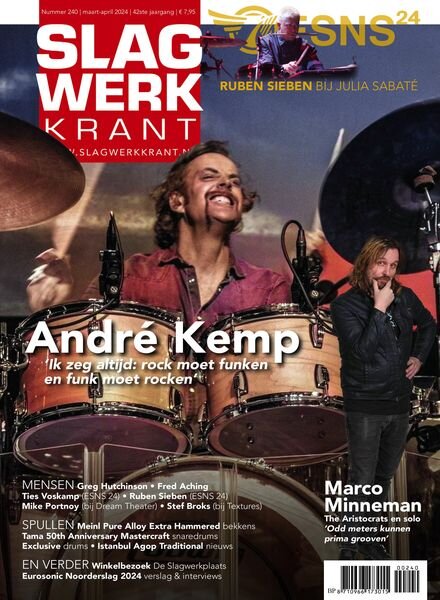 Slagwerkkrant – Maart-April 2024 Cover