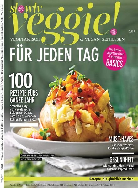 Slowly Veggie – Februar 2024 Cover