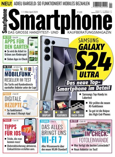 Smartphone Magazin – Marz-April 2024 Cover