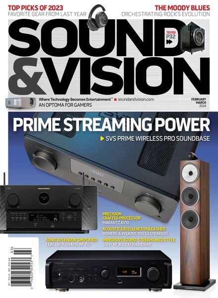 Sound & Vision – March 2024 Cover