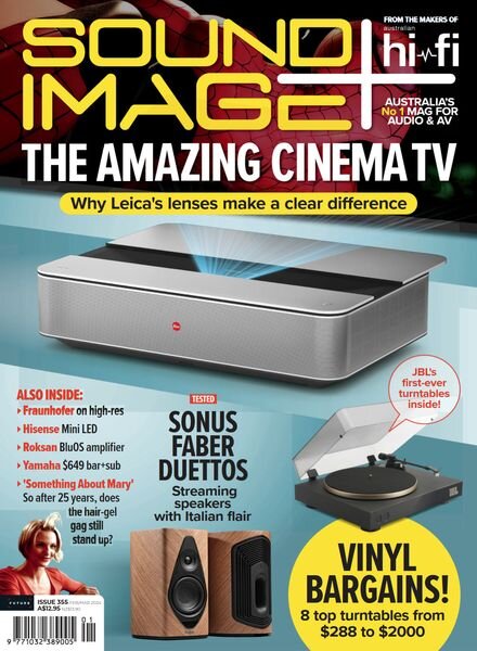 Sound + Image – Issue 355 – February-March 2024 Cover