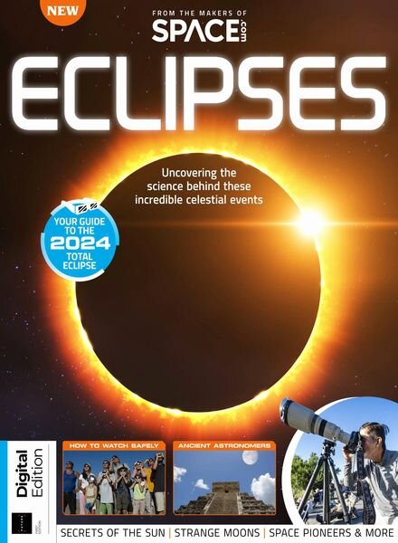 Spacecom Presents – Eclipses – 1st Edition – 15 February 2024 Cover