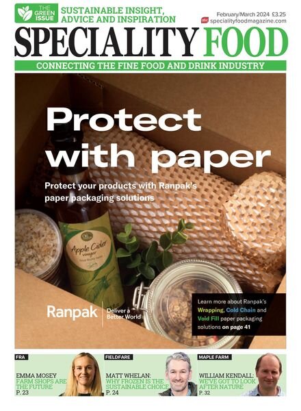 Speciality Food – February-March 2024 Cover