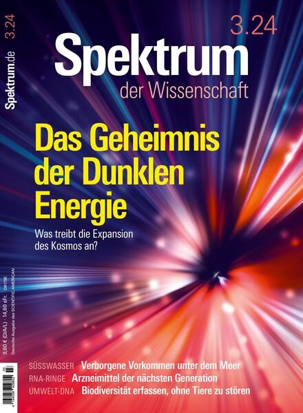 Spektrum der Wissenschaft – Marz 2024 Cover