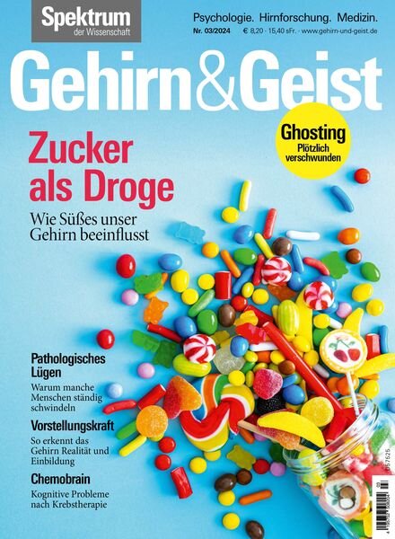 Spektrum Gehirn&Geist – Marz 2024 Cover