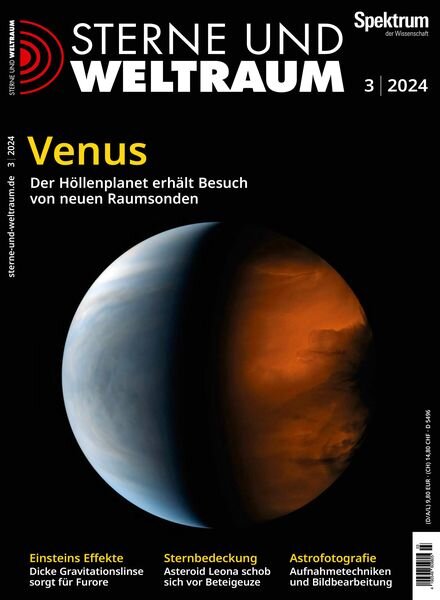 Spektrum Sterne und Weltraum – Marz 2024 Cover