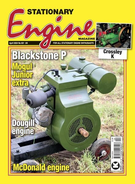 Stationary Engine – April 2024 Cover