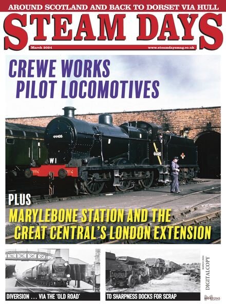 Steam Days – March 2024 Cover