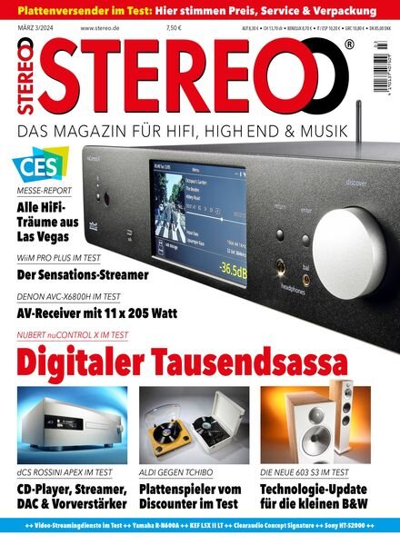 Stereo – Marz 2024 Cover