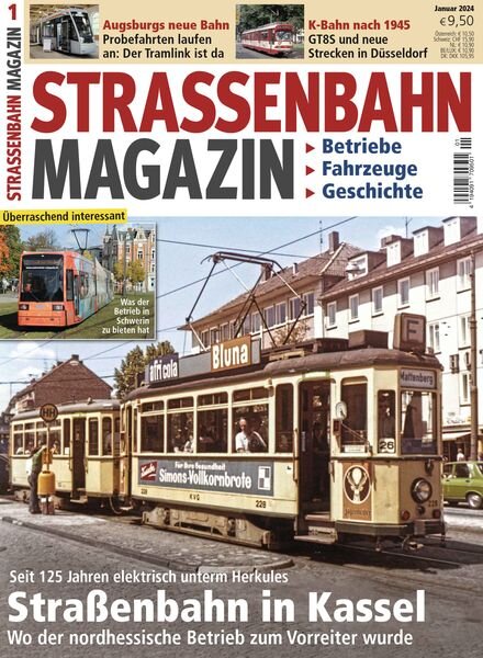 Strassenbahn Magazin – Januar 2024 Cover