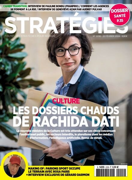 Strategies – 22 Fevrier 2024 Cover