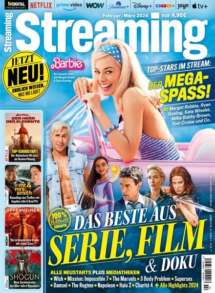 Streaming by TV Digital – Februar-Marz 2024 Cover