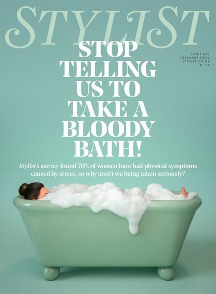 Stylist UK – Issue 611 – February 2024 Cover
