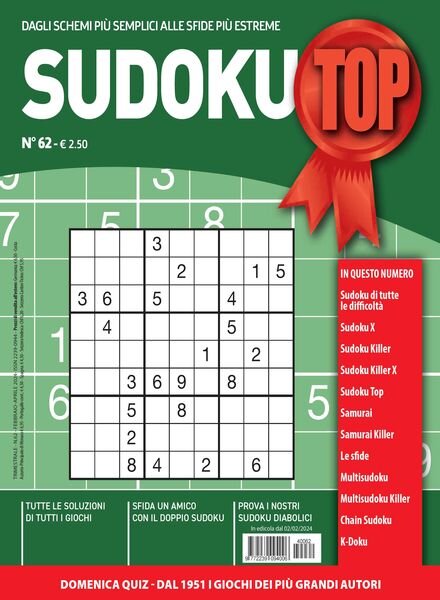 Sudoku Top – Febbraio-Aprile 2024 Cover