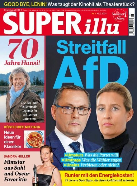 SuperIllu – 1 Februar 2024 Cover