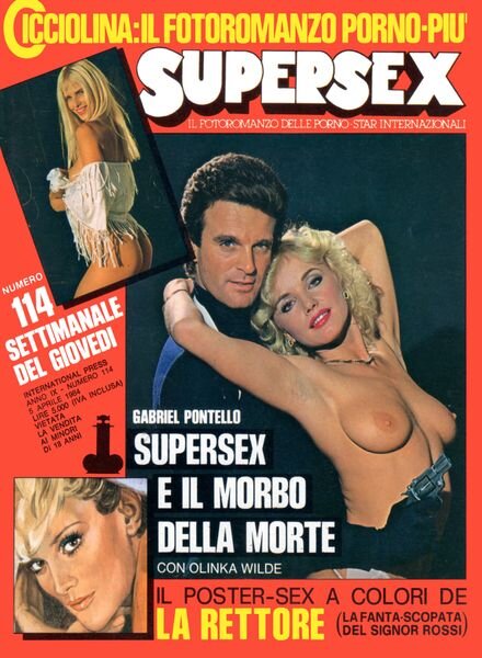 Supersex – N 114 – 5 Aprile 1984 Cover