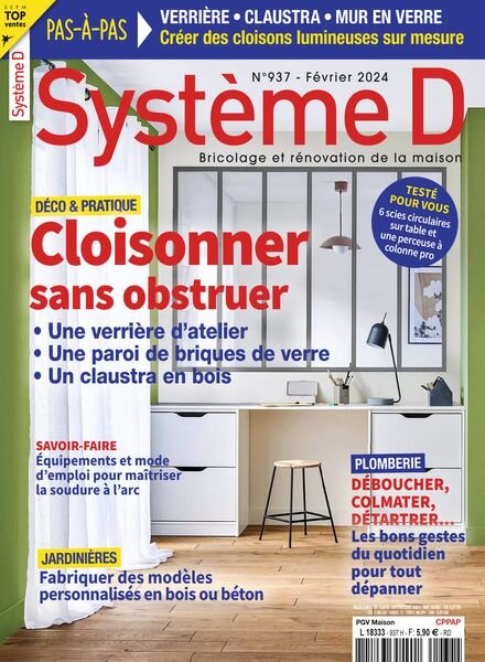 Systeme D – Fevrier 2024 Cover