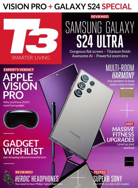 T3 UK – March 2024 Cover