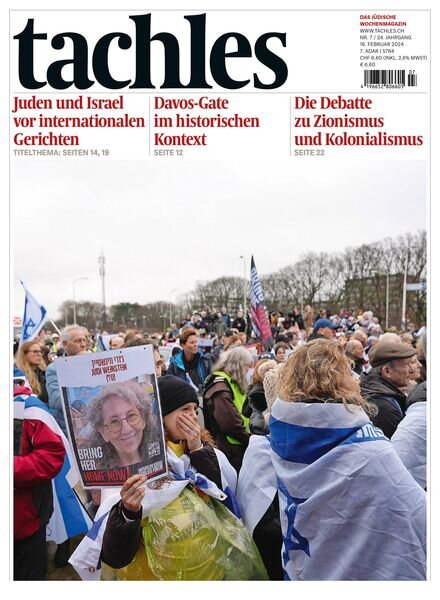 Tachles – 16 Februar 2024 Cover