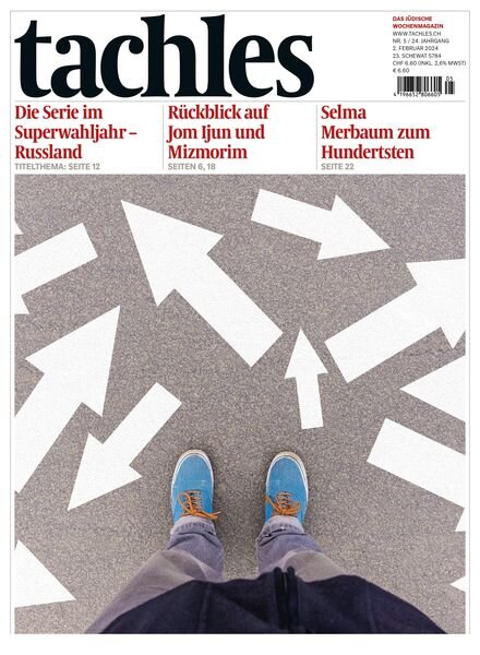 Tachles – 2 Februar 2024 Cover