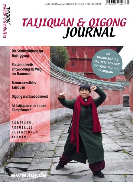 Taijiquan & Qigong Journal – Februar-April 2024 Cover