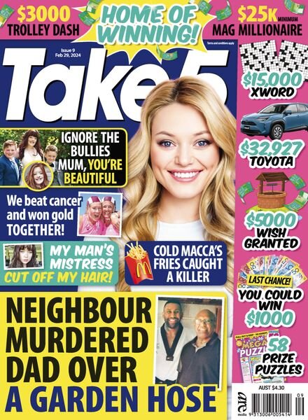 Take 5 – Issue 9 – February 29 2024 Cover