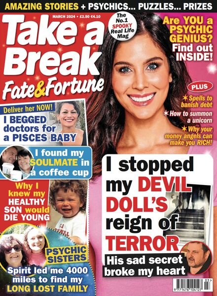 Take a Break Fate & Fortune – March 2024 Cover