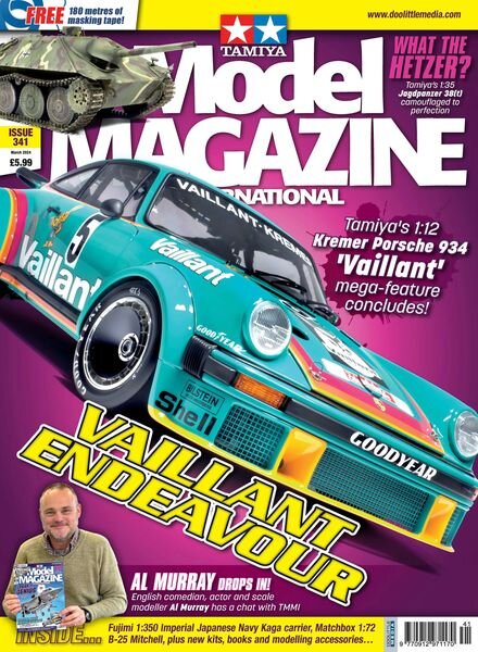Tamiya Model Magazine – March 2024 Cover