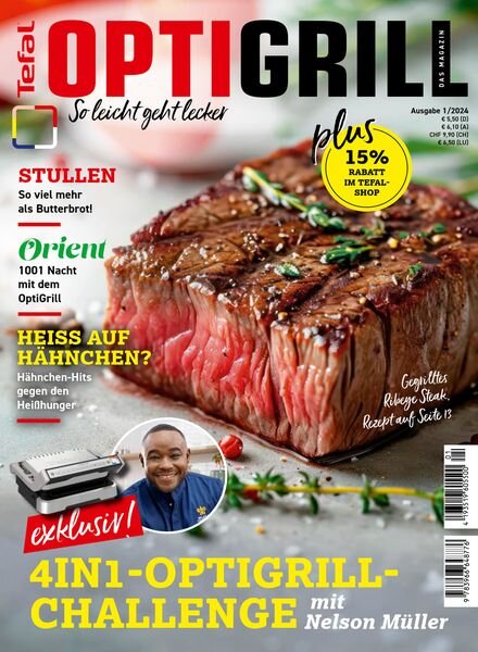 Tefal Optigrill – N 1 2024 Cover