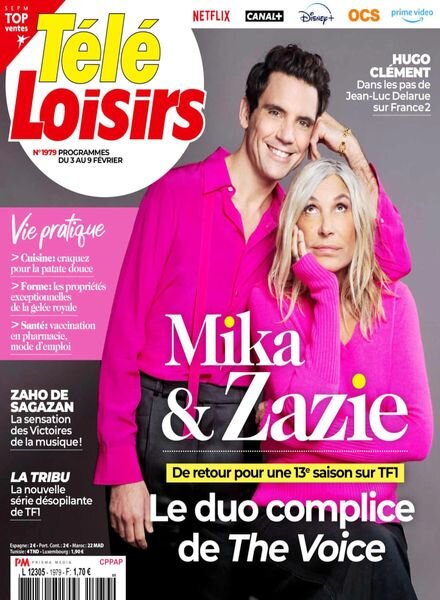 Tele Loisirs – 29 Janvier 2024 Cover