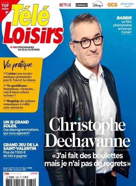 Tele Loisirs – 5 Fevrier 2024 Cover
