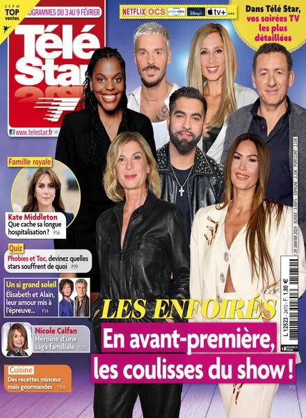 Tele Star – 30 Janvier 2024 Cover