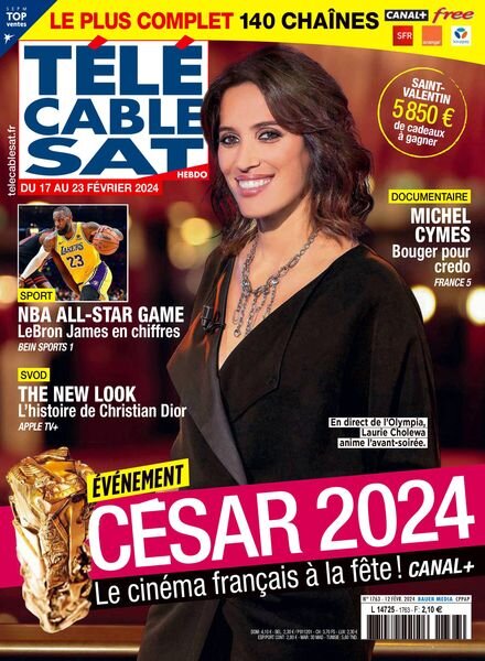 Telecable Sat Hebdo – 12 Fevrier 2024 Cover
