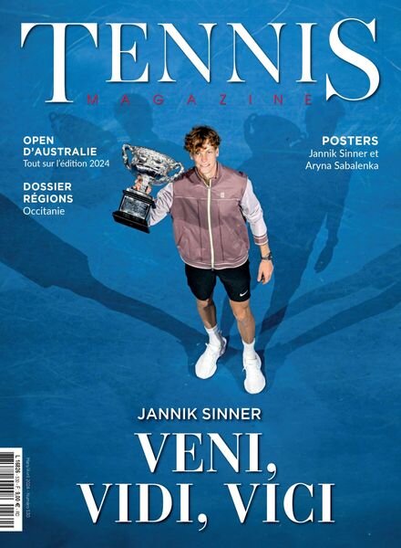 Tennis Magazine – Mars-Avril 2024 Cover