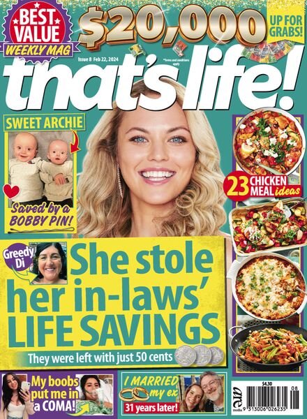 that’s life! Australia – Issue 8 – February 22 2024 Cover