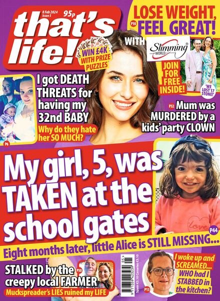 that’s life! UK – 8 February 2024 Cover