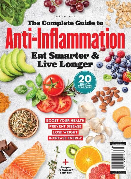 The Complete Guide to Anti-Inflammation – Eat Smarter & Live Longer 2023 Cover