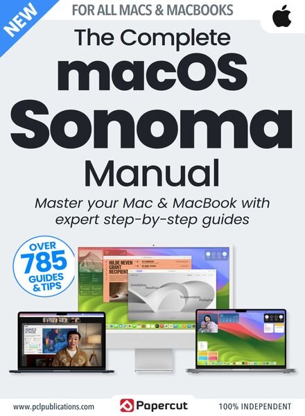 The Complete macOS Sonoma Manual – January 2024 Cover