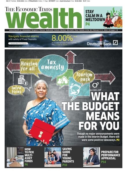 The Economic Times Wealth – February 5 2024 Cover