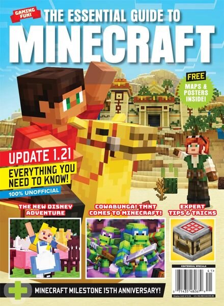 The Essential Guide to Minecraft – Update 121 Everything You Need To Know! – 2023 Cover