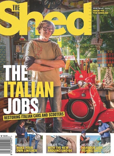 The Shed – Issue 113 February-March 2024 Cover