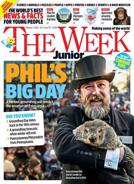 The Week Junior USA – Issue 197 – February 2 2024 Cover