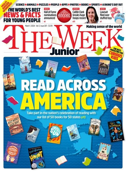 The Week Junior USA – Issue 201 – March 1 2024 Cover