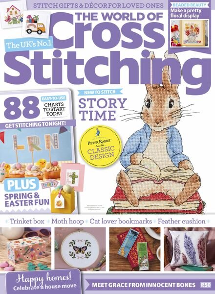 The World of Cross Stitching – April 2024 Cover