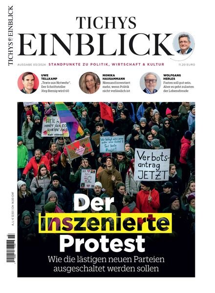 Tichys Einblick – Marz 2024 Cover