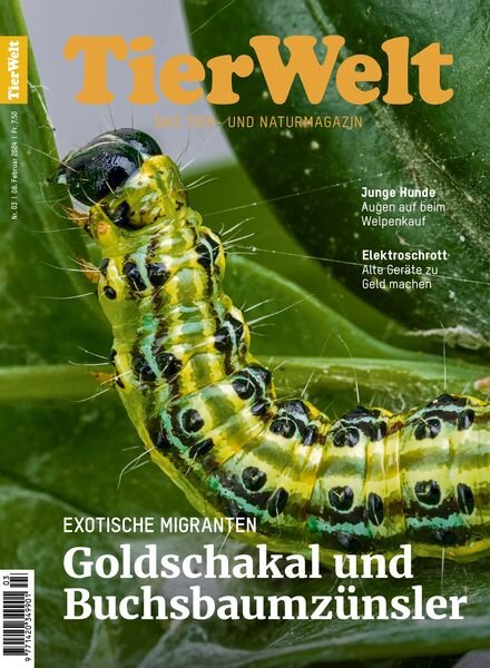 TierWelt – 8 Februar 2024 Cover